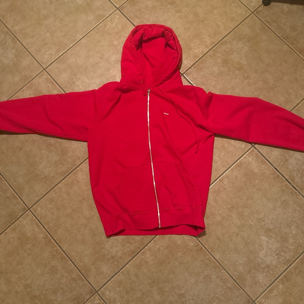 Supreme Red Lightweight Shirt Jacket